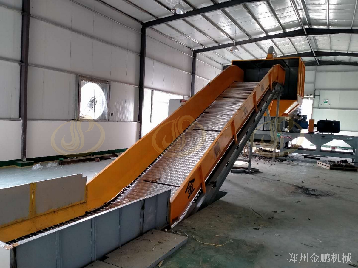 郑州金鹏沙发撕碎机在废旧家具处理中的工程应用