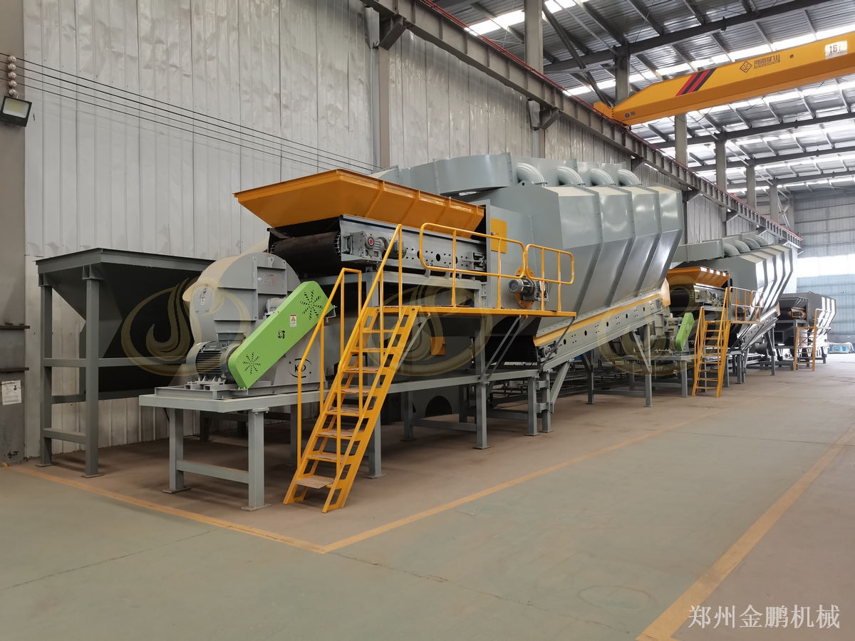 郑州金鹏大件垃圾减容设备在固废转运中的工程实践