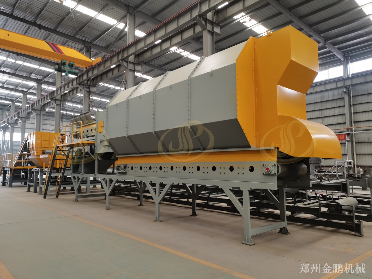 郑州金鹏城市垃圾处理生产线实现混合垃圾**预处理