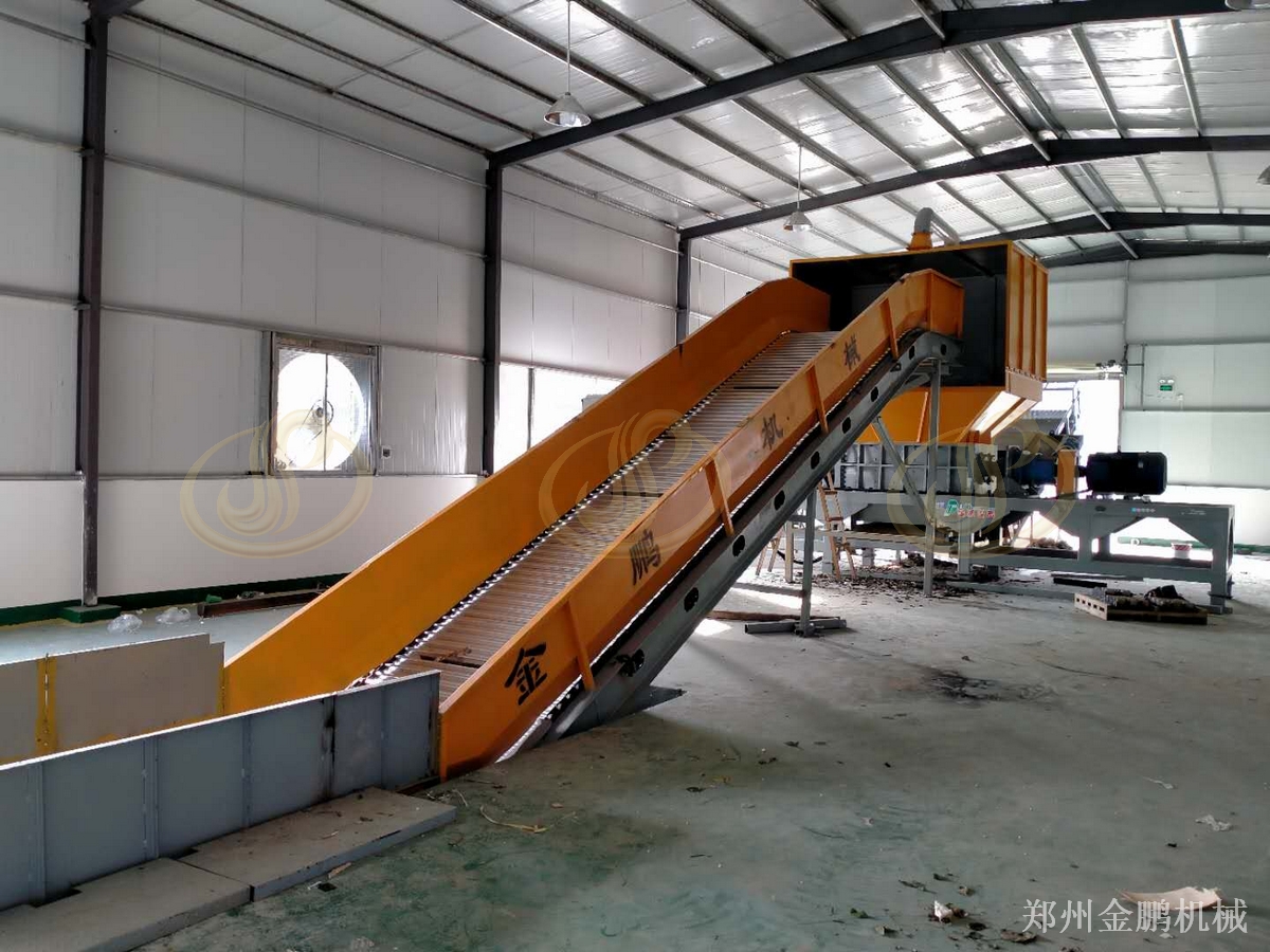 郑州金鹏垃圾减容处理设备助力生活垃圾预处理